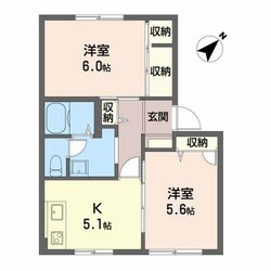 ファミール２１の物件間取画像